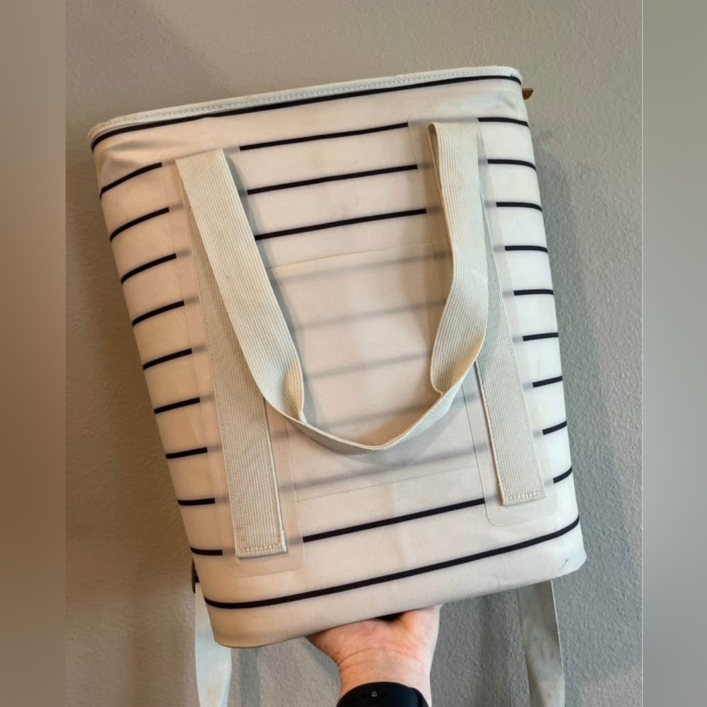 Hearth &‎ Hand with Magnolia backpack striped cooler